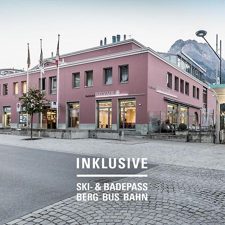 Badehotel Belvair Scuol Kültér fotó