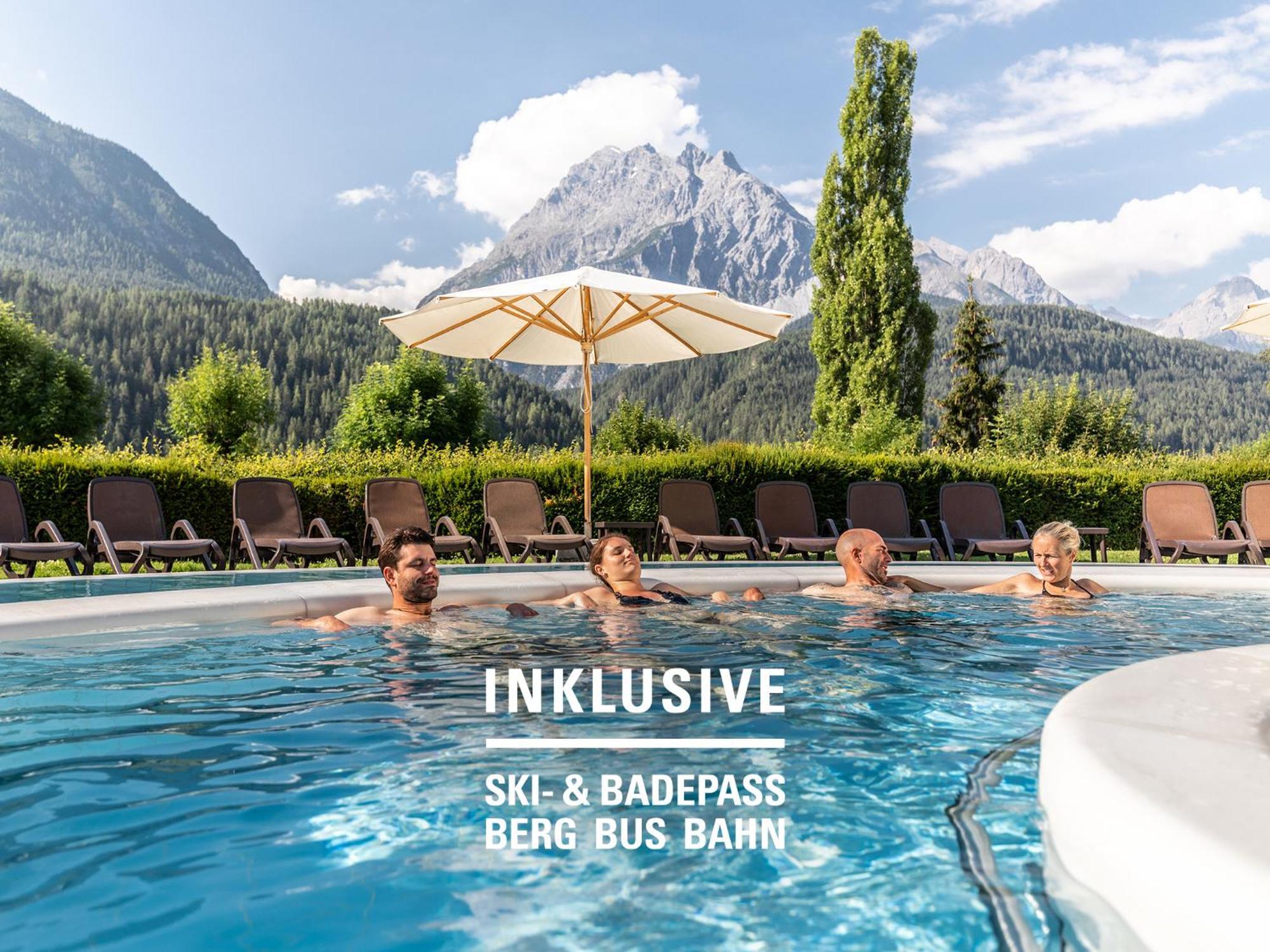 Badehotel Belvair Scuol Kültér fotó