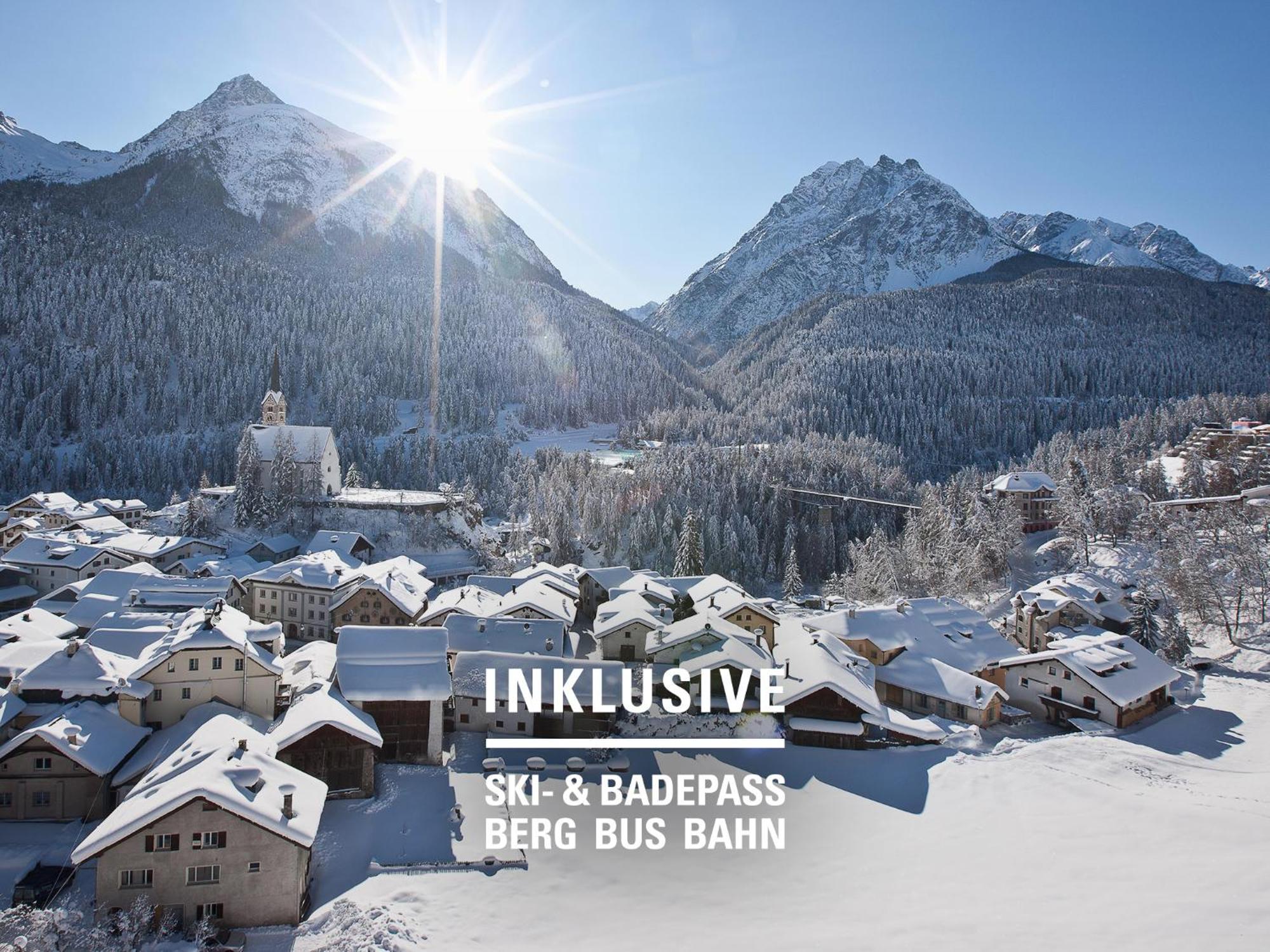 Badehotel Belvair Scuol Kültér fotó