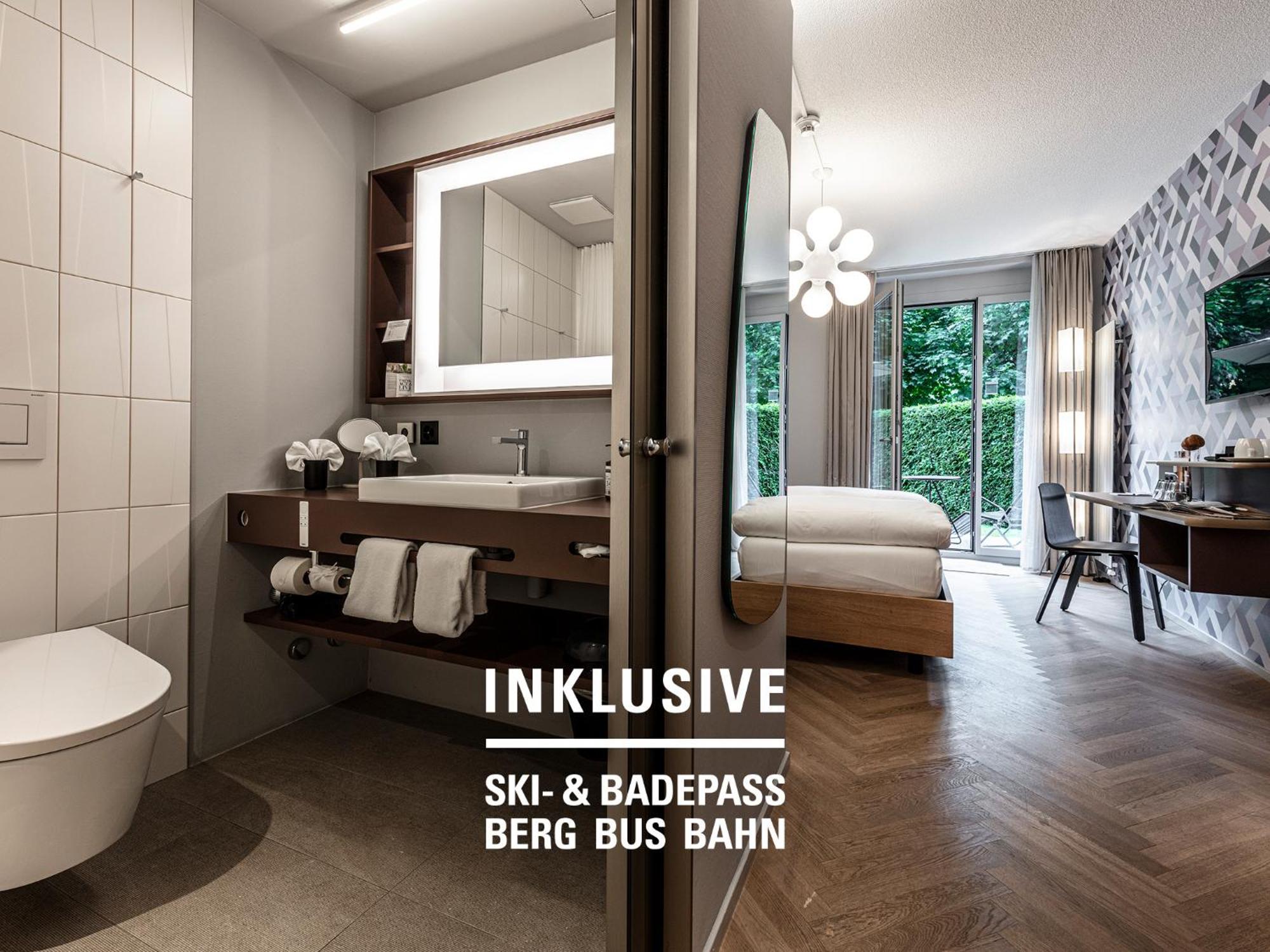 Badehotel Belvair Scuol Kültér fotó