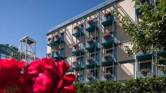 Badehotel Belvair Scuol Kültér fotó
